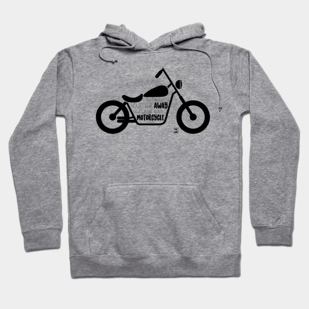 Motorcycle Hoodie by Gabi Veiga